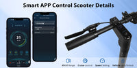 AOVOPRO Smart APP Electric Scooter – 350W/500W Motor