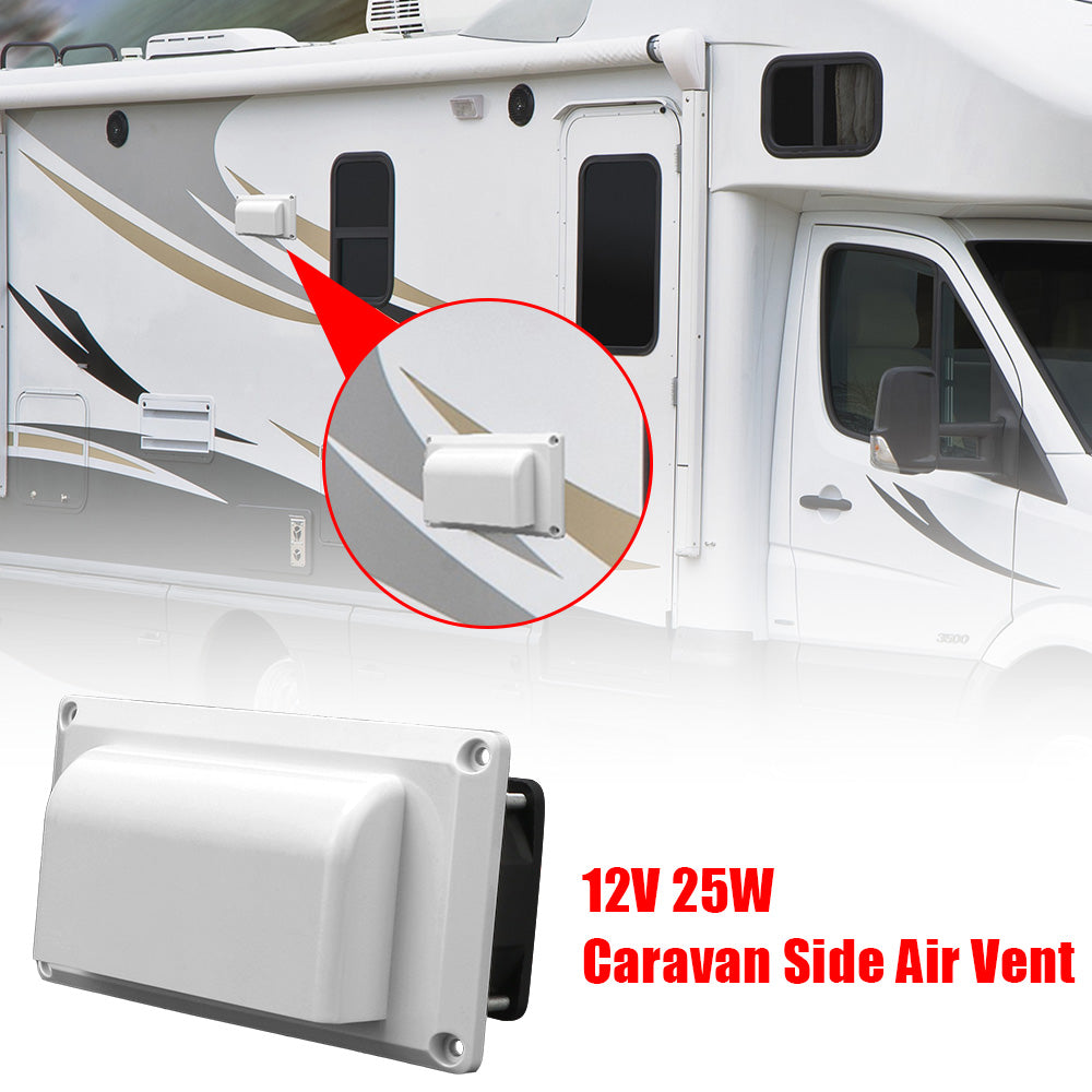 12V 25W Camper Exhaust Fan RV & Marine Ventilation