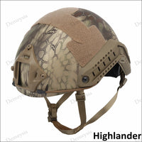 New Fast Tactical Airsoft Helmet – Camouflage ABS Protection