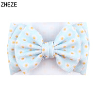 Cute 7" Double Layer Hair Bow Headband for Baby Girls