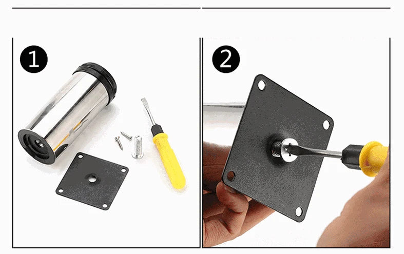 Adjustable Stainless Steel Furniture Legs with Screws