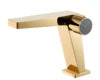 Brushed Gold Bathroom Basin Faucet Single Handle