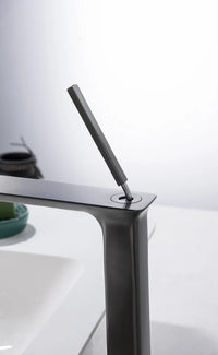 Matte Black Bathroom Basin Mixer Tap