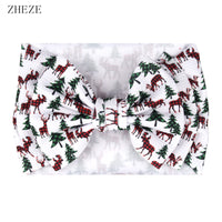 Cute 7" Double Layer Hair Bow Headband for Baby Girls