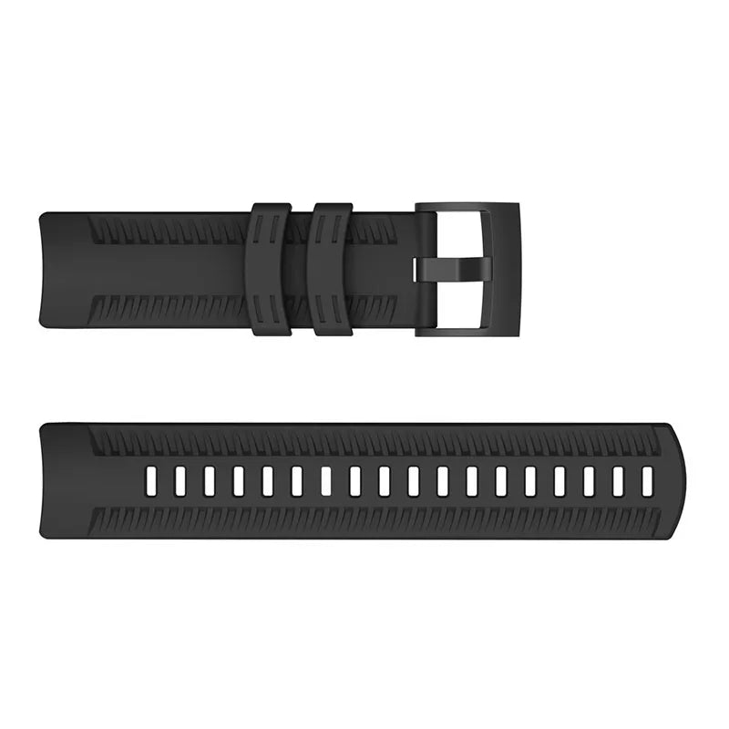 Silicone Watch Strap 24mm – Replacement Band for Suunto 9