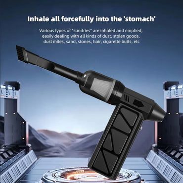 Handheld Turbo Jet Fan – High-Speed Mini Dust Cleaner