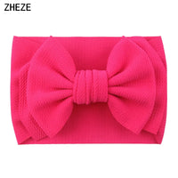 Cute 7" Double Layer Hair Bow Headband for Baby Girls