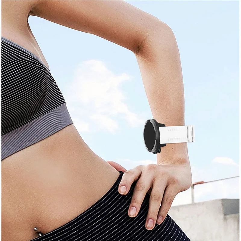 Silicone Watch Strap 24mm – Replacement Band for Suunto 9