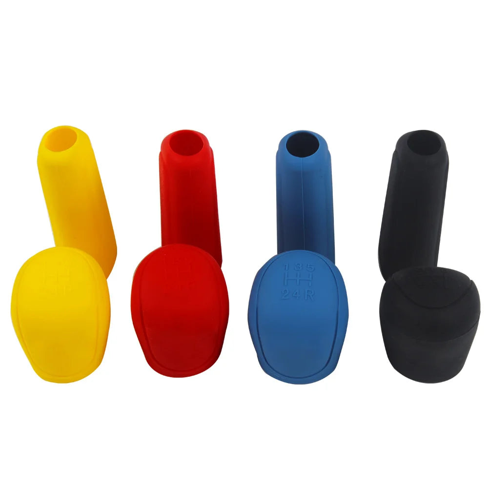 Silicone Gear Shift Knob Cover Car Interior Protector