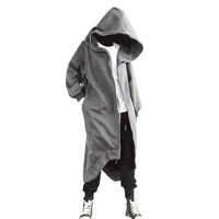 Unisex Long Sleeve Nazgul Hoodie Coat with Zipper