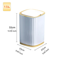Smart Home Automatic Sensor Trash Can For Kitchen Bathroom Toilet Smart Trash Can Living Room Dustbin Wastebasket Waterproof Bin