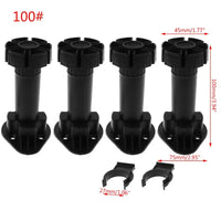 4PCS Adjustable Cabinet Legs – Kitchen & Bathroom Furniture
