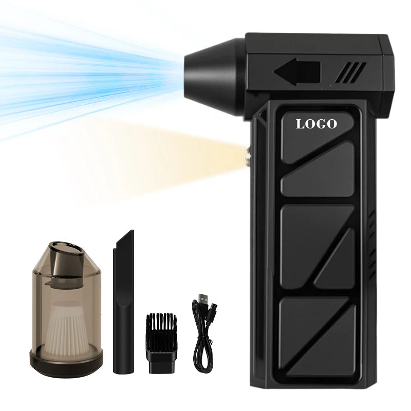 Handheld Turbo Jet Fan – High-Speed Mini Dust Cleaner