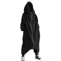 Unisex Long Sleeve Nazgul Hoodie Coat with Zipper