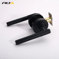 Modern Matte Black Interior Privacy Door Handle