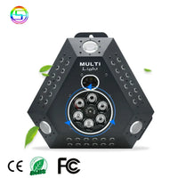 SC Good Sale RGB Beam Stage Effect Light 7in1 Led Effect Laser Strobe Beam Bubble Gobo Dj Lighting
