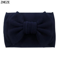 Cute 7" Double Layer Hair Bow Headband for Baby Girls