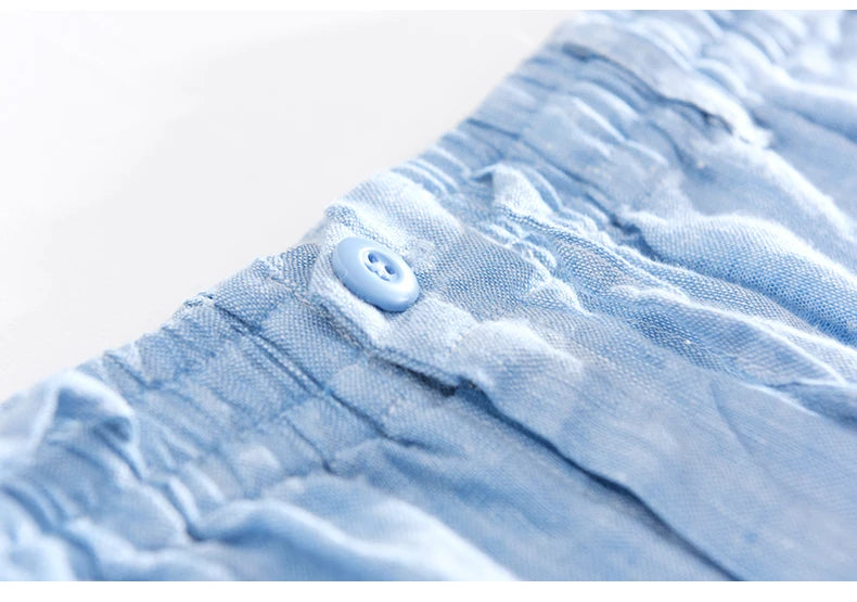 Men’s Linen Dress Pants Casual Loose Summer Trousers