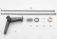 Brushed Gold Bathroom Basin Faucet Single Handle