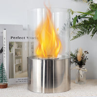 Stainless Steel Indoor Tabletop Ethanol Fireplace