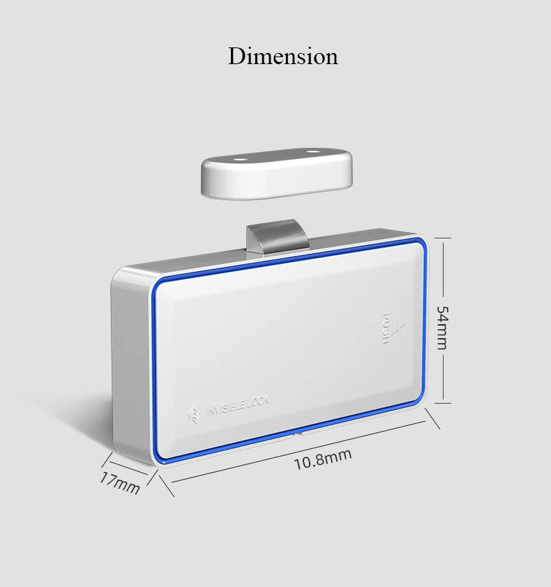 Keyless RFID Cabinet Lock Hidden Electric Drawer Lock