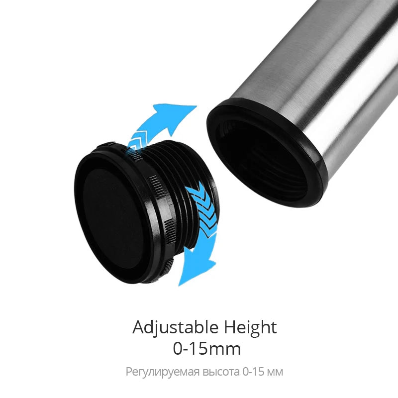 Adjustable Stainless Steel Furniture Legs with Screws