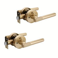 Modern Matte Black Interior Privacy Door Handle