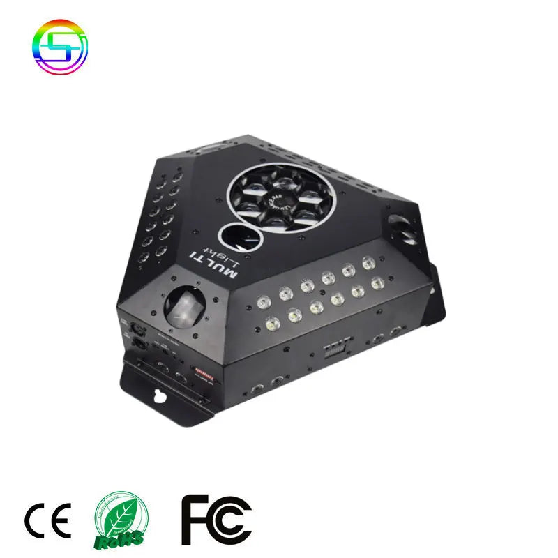 SC Good Sale RGB Beam Stage Effect Light 7in1 Led Effect Laser Strobe Beam Bubble Gobo Dj Lighting