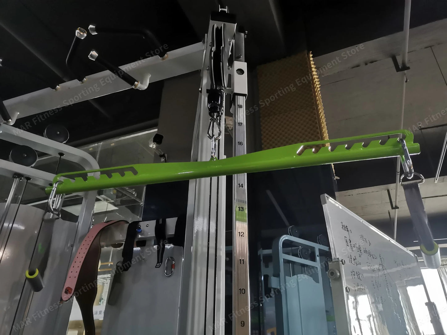 Lat Pull Down & Rowing V-Bar Handle – Cable Machine Grip