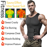 Men’s Waist Vest Slimming Shaper Tank