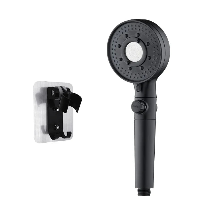 Matte Black High Pressure Handheld Showerhead Set