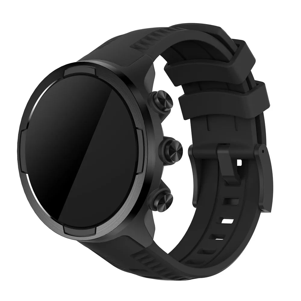 Silicone Watch Strap 24mm – Replacement Band for Suunto 9
