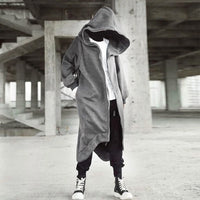 Unisex Long Sleeve Nazgul Hoodie Coat with Zipper