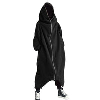 Unisex Long Sleeve Nazgul Hoodie Coat with Zipper