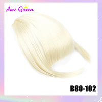 Clip-In Synthetic Bangs Extensions Natural Fringe Hair