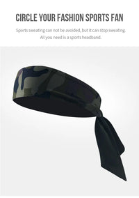 Sport Sweat Headband Absorbent Cycling Yoga Sport Hair Band For Men Sports Safety Sweatband Equipment