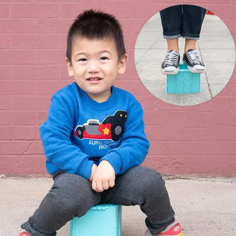 Portable Folding Toilet Commode Car Camping For Travel Bucket Camp Hiking Long Trip Outdoor Multifunction Children's Toilet