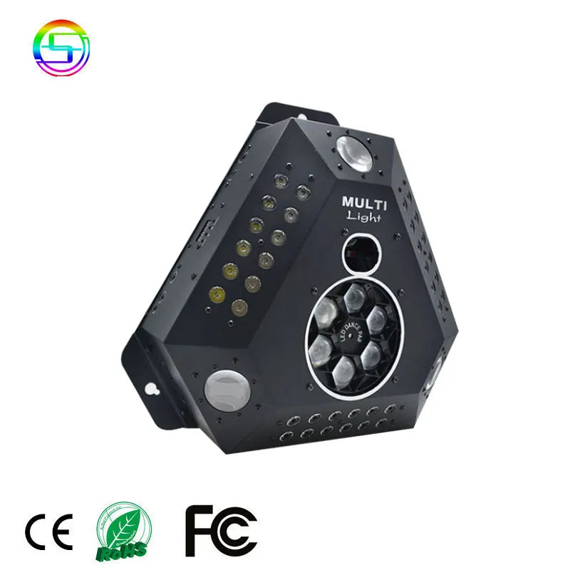 SC Good Sale RGB Beam Stage Effect Light 7in1 Led Effect Laser Strobe Beam Bubble Gobo Dj Lighting