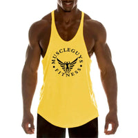 Workout Clothing Fitness Top Men Gym Tank  Mens Bodybuilding Brand Vest Muscle Sleeveless Singlets Fashion Sports Shirt