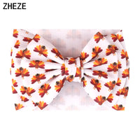 Cute 7" Double Layer Hair Bow Headband for Baby Girls