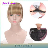 Clip-In Synthetic Bangs Extensions Natural Fringe Hair