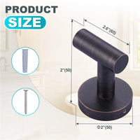 Towel Hooks Bathroom Coat Robe Hook Stainless Steel Heavy Duty Door Robe Hanger Towel Robe Clothes For Cabinet Wall Hook