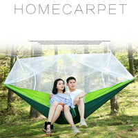 Swallowtail Camping Hammock with Mosquito Net & Rainfly