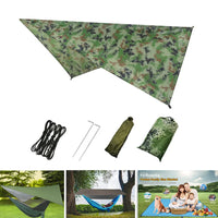 Swallowtail Camping Hammock with Mosquito Net & Rainfly