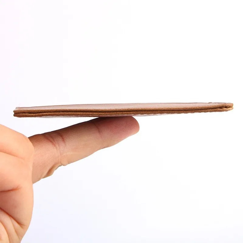 Slim Genuine Leather Mini Wallet – Card & Coin Holder