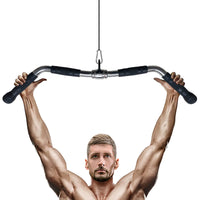 Heavy-Duty Lat Pull Down T-Bar & V-Bar – Gym Attachments