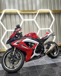 High Lumen 5-Grid LED Hexagon Workshop Light AC 220V