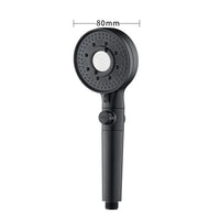Matte Black High Pressure Handheld Showerhead Set