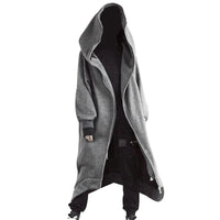 Unisex Long Sleeve Nazgul Hoodie Coat with Zipper