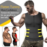 Men’s Waist Vest Slimming Shaper Tank